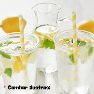 Gambar ilustrasi lemon squash